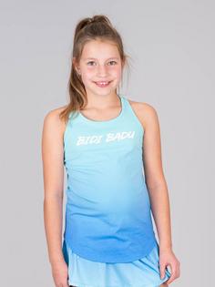 BIDI BADU Colortwist Chill Junior Tank Tennisshirt Kinder Aqua/Blau