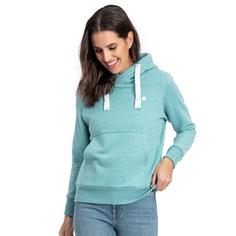 Rückansicht von DEPROC active HILDADC Women Sweatshirt Damen pool melange