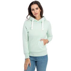 Rückansicht von DEPROC active HILDADC Women Sweatshirt Damen breeze melange