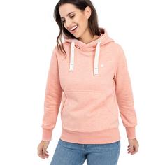 Rückansicht von DEPROC active HILDADC Women Sweatshirt Damen peach melange