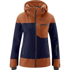 Maier Sports Backline Skijacke Damen Dunkelorange
