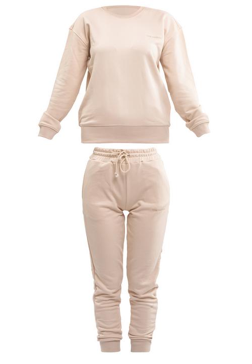 Rückansicht von Tom Barron Jumpsuit Damen ecru