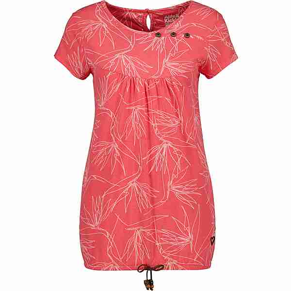 ALIFE AND KICKIN SummerAK B T-Shirt Damen coral melange