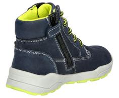 Rückansicht von LICO Boots Stiefel Kinder marine/lemon