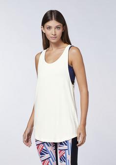 Rückansicht von Chiemsee Ringertop Tanktop Damen 11-4202 Star White