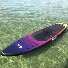 Rückansicht von YEAZ SUNSET BEACH EXOTRACE PRO - SUP Sets Violet Purple