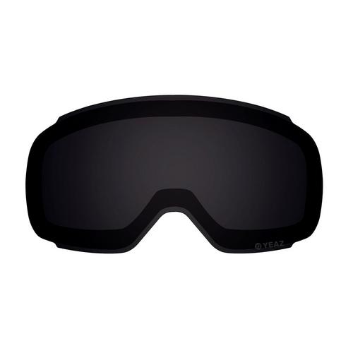 Rückansicht von YEAZ TWEAK-X Skibrille Midnight Black