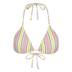 Chiemsee Bikini-Top Bikini Oberteil Damen 2820 Light Pink/Yellow