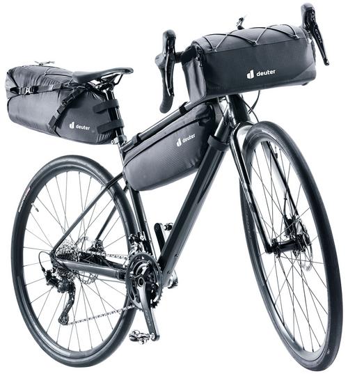 Rückansicht von Deuter Mondego HB 8 Fahrradtasche black