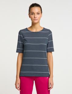 Rückansicht von JOY sportswear SADIE T-Shirt Damen night stripes