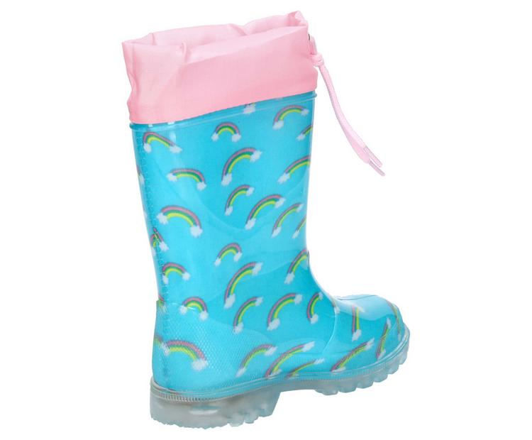 LICO LICO Gummistiefel Gummistiefel M&auml;dchen - t&uuml;rkis/rosa - 0 | SportScheck