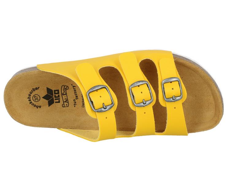 LICO LICO Pantolette Sandalen Damen - gelb - 1 | SportScheck