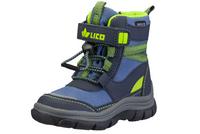 LICO Snowboots Boots Jungen - blau/marine/lemon