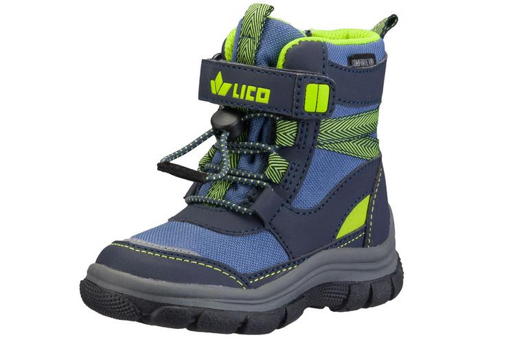 LICO LICO Snowboots Boots Jungen - blau/marine/lemon - 0 | SportScheck