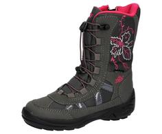 LICO Winterboots Stiefel Kinder grau/pink