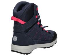 Rückansicht von Brütting Winterstiefel Boots Kinder marine/pink