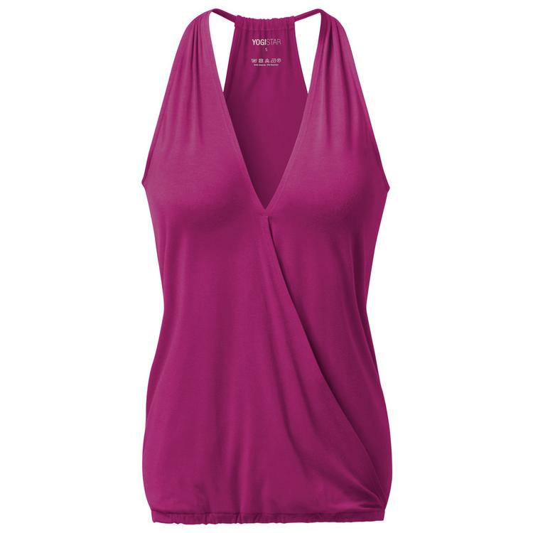 YOGISTAR YOGISTAR V-Neck Ala Funktionsshirt Damen - pink - 0 | SportScheck