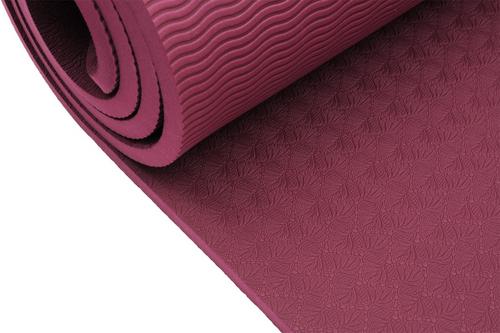 Rückansicht von YOGISTAR Matte bordeaux