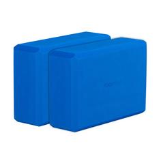 YOGISTAR Big (2 Stück) Yoga Block blau