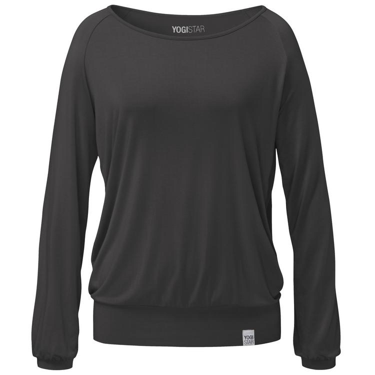 YOGISTAR YOGISTAR Longshirt Damen - grau - 0 | SportScheck