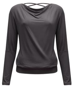 YOGISTAR Longshirt Damen grau