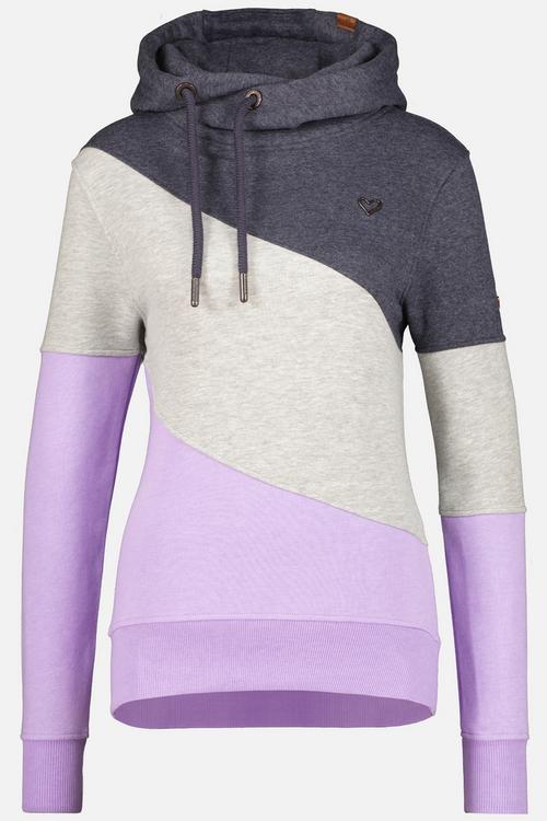 Rückansicht von ALIFE AND KICKIN StacyAK A Sweatshirt Damen digital lavender melange