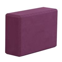 YOGISTAR Big Yoga Block - bordeaux