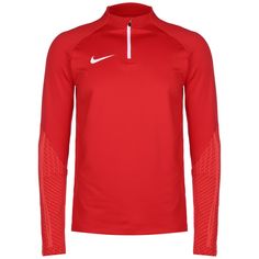 Nike Strike 23 Drill Top Funktionsshirt Herren rot / weiß