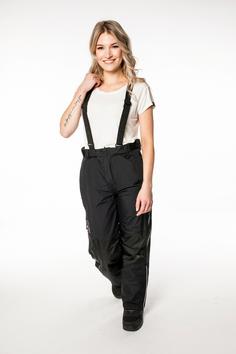 Rückansicht von DEPROC active SPITZBERGEN WOMEN Skihose Damen black