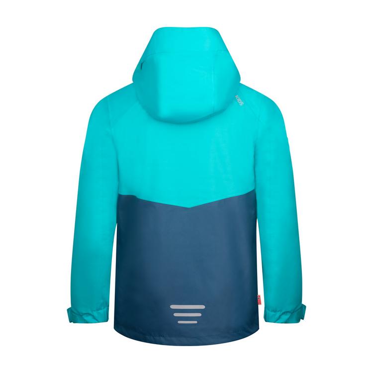 Trollkids Trollkids Nusfjord Regenjacke Kinder - Blaugr&uuml;n/Mystikblau - 0 | SportScheck