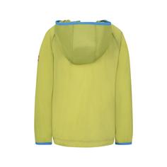 Rückansicht von Trollkids Fjell Funktionsjacke Kiwigrün/Himmelsblau