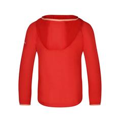 Rückansicht von Trollkids Fjell Funktionsjacke Kirschrot/Koralle