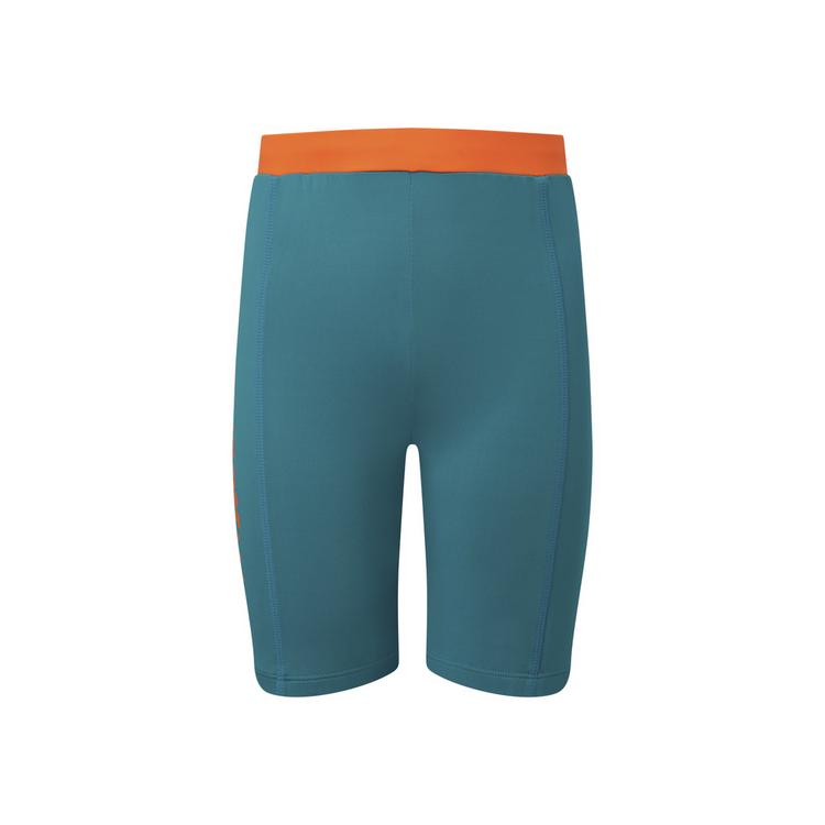 Trollkids Trollkids Kvalvika Badehose Kinder - Blaugr&uuml;n/Hellorange - 0 | SportScheck