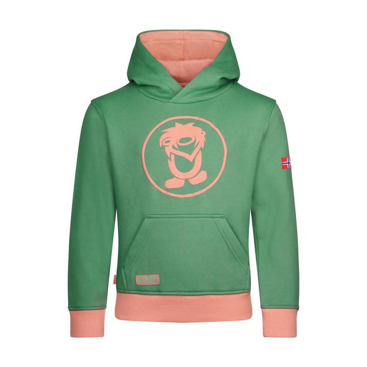 Trollkids Trollkids Troll Hoodie Kinder - Blattgr&uuml;n/Koralle - 0 | SportScheck