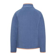 Rückansicht von Trollkids Noresund Fleecejacke Kinder Lotusblau/Koralle
