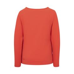 Rückansicht von Trollkids Stavanger Longshirt Kinder Kirschrot/Koralle