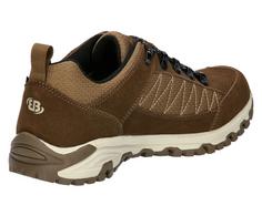 Rückansicht von Brütting Outdoorschuh Wanderschuhe Herren braun