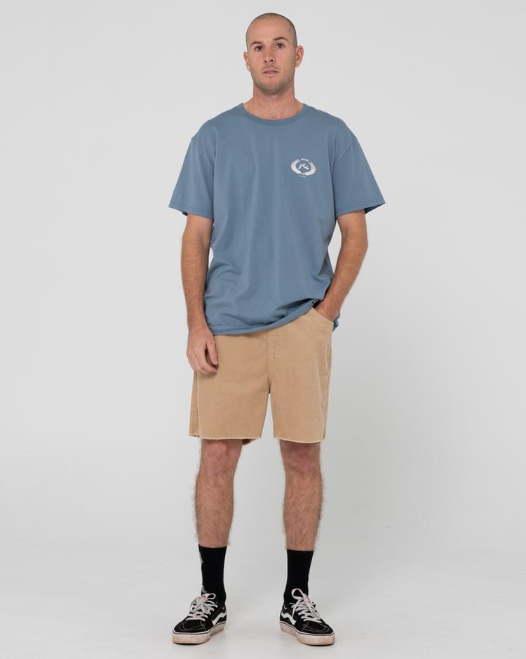 RUSTY RUSTY ROYALE SHORT SLEEVE TEE T-Shirt Herren - China Blue - 5 | SportScheck