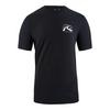 RUSTY ADVOCATE SHORT SLEEVE TEE T-Shirt Herren - Black / Blue
