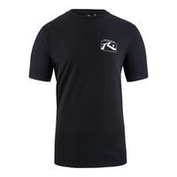 RUSTY ADVOCATE SHORT SLEEVE TEE T-Shirt Herren - Black / Blue