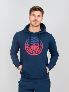 Rückansicht von BIDI BADU Colortwist Hoody dark blue Hoodie Herren Dunkelblau