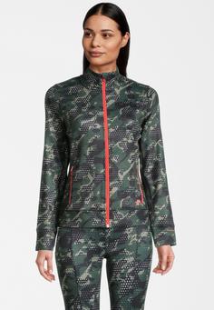 Rückansicht von Krimson Klover Ruby Jacket All Mountain Trainingsjacke Damen All Mountain Camo