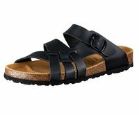 LICO Hausschuh Sandalen Damen - schwarz