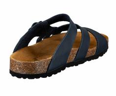 Rückansicht von LICO Pantolette Sandalen Damen marine