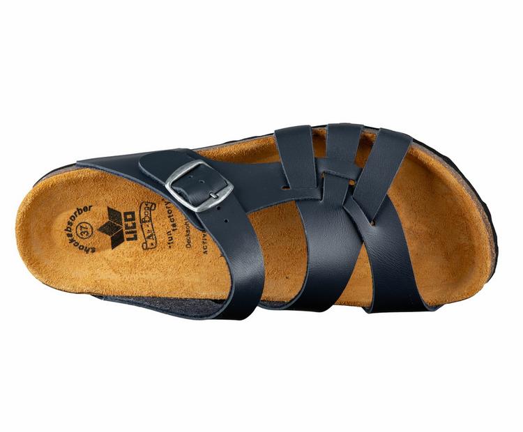 LICO LICO Pantolette Sandalen Damen - marine - 1 | SportScheck