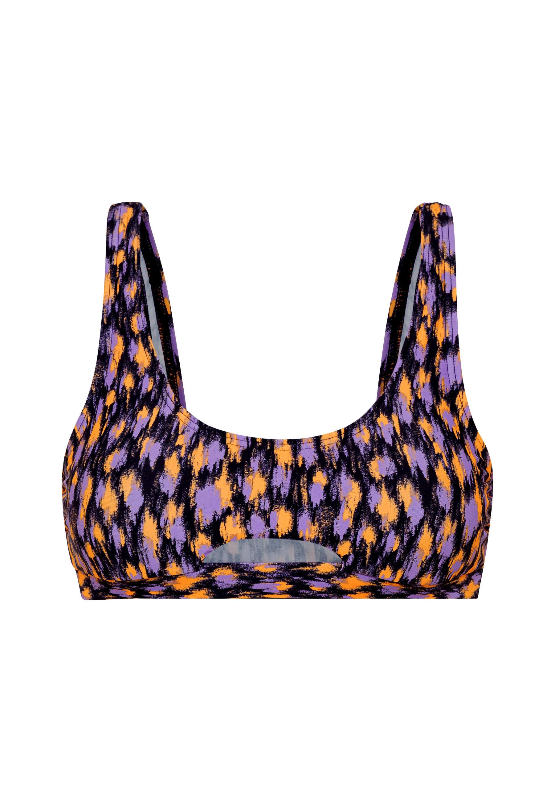 Damen Bikini Set 2026 - Bedruckter Badeanzug Mit V-Ausschnitt & Hoher Taille