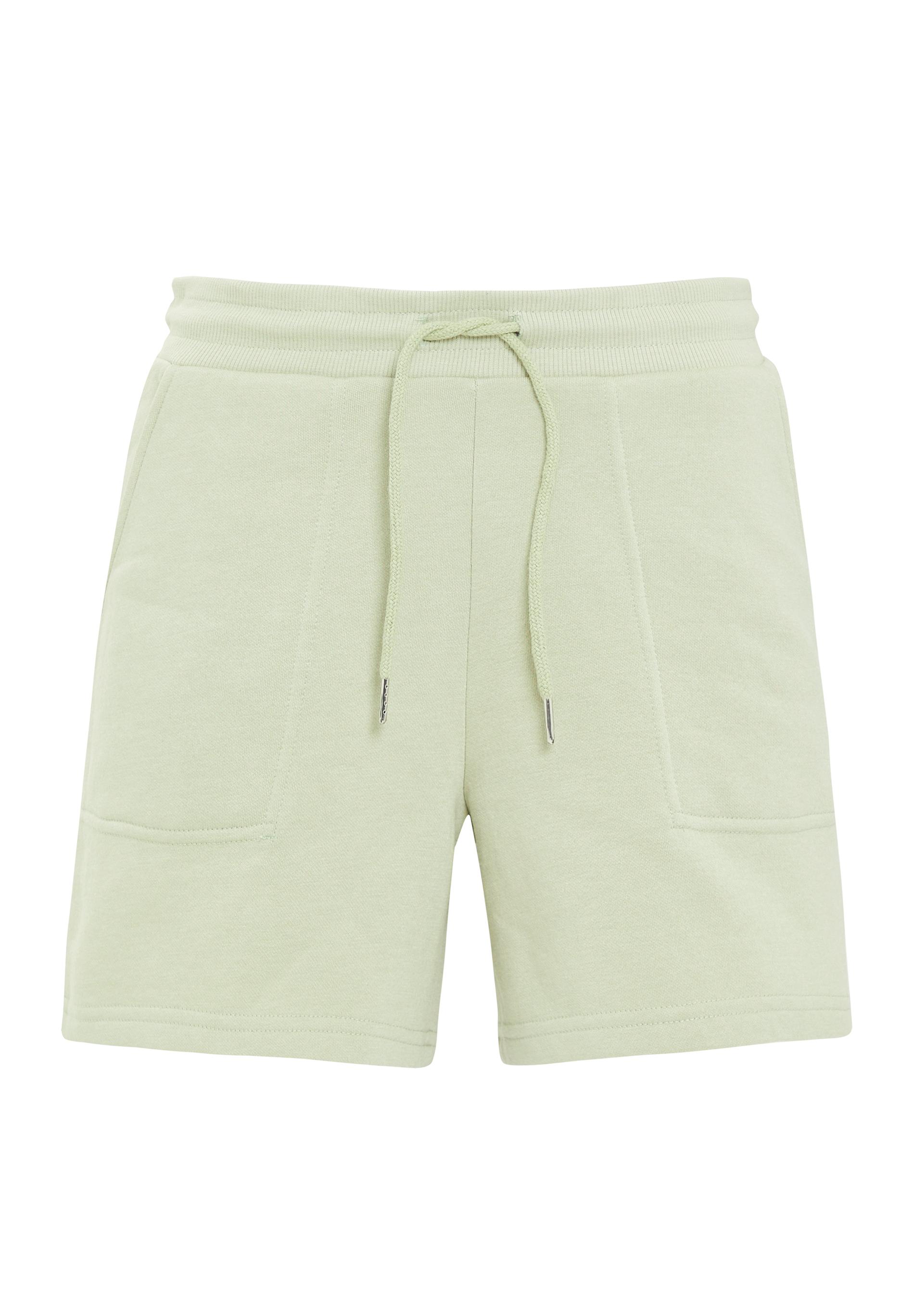 Threadbare THB Spencer Jersey Tie Waist Short Shorts Damen Mint