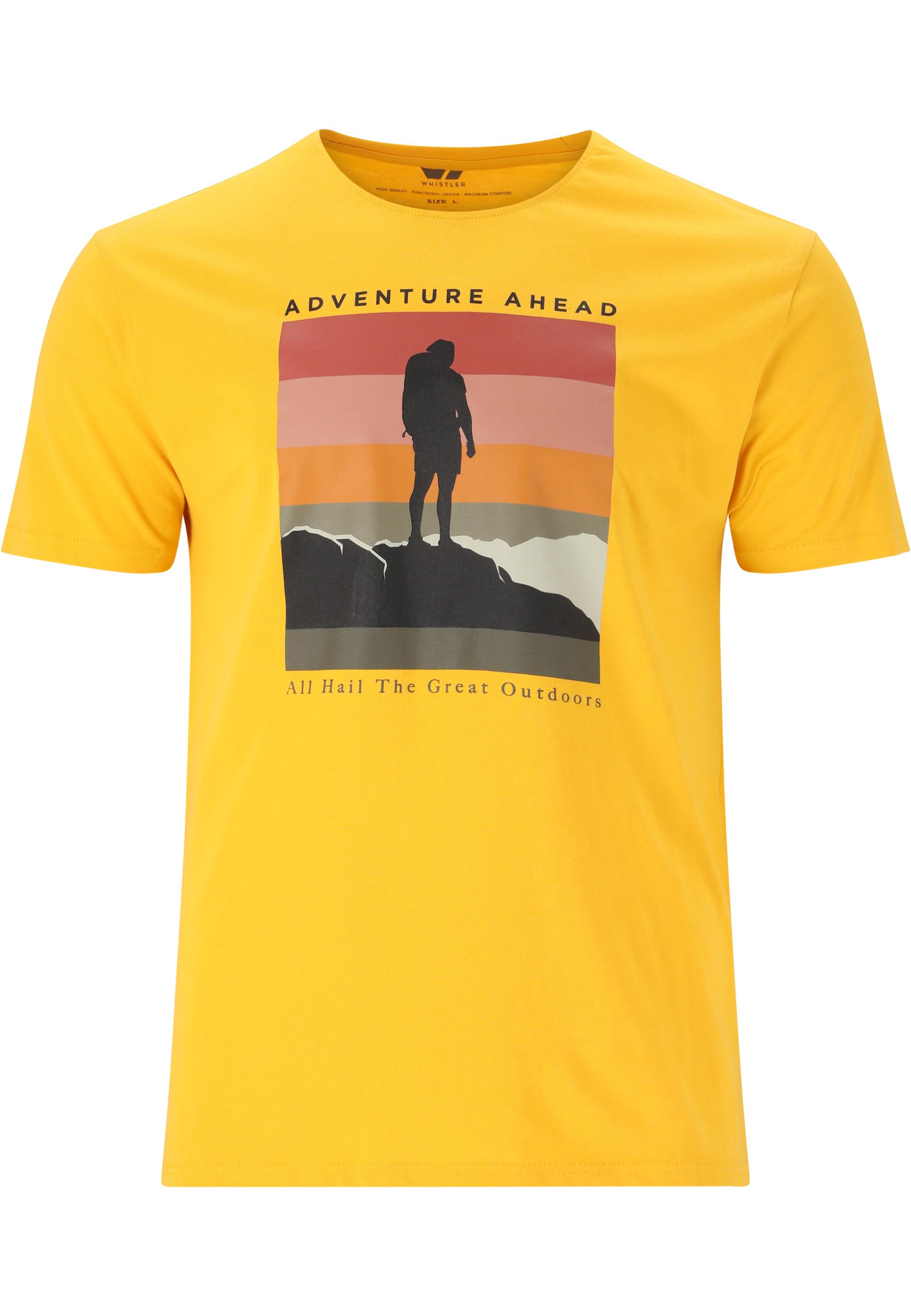 Whistler Vesper Printshirt Herren 5005 Golden Rod