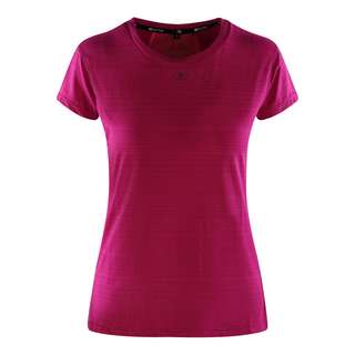 TOM TAILOR T-Shirt Alin T-Shirt Damen Fuchsia Melange