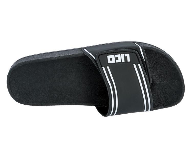 LICO LICO Badesandale Badelatschen Herren - schwarz/weiss - 1 | SportScheck